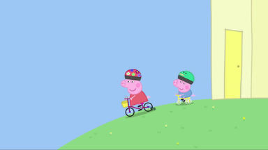 Peppa Pig - Fahrrad Fahren