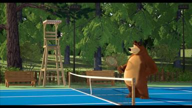 Mascha Und Der Bär - Das Tennisspiel
