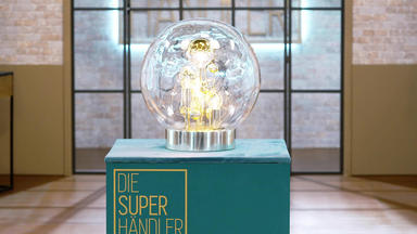 Die Superhändler - 4 Räume, 1 Deal - Space Age Lampe \/ Whiskeyflasche & Zwei Pins Der Marke Jaguar \/ 2 Emailleschilder