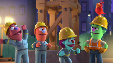 Sesame Street's Mecha Builders - Das Ziemlich Große Ding