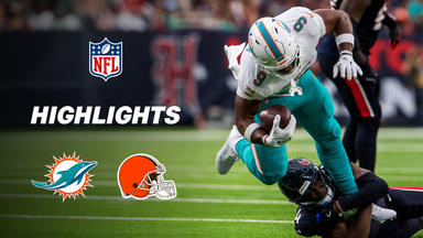 Nfl Live - Week 17: Miami Dolphins At Cleveland Browns - Highlights